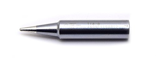 Hakko T18-B - T18 Series Soldering Tip for Hakko FX-888/FX-8801 - Conical - R0.5 mm x 14.5 mm