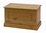 Saplings Wooden Toy Box - Country Pine
