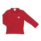 Antigua Ohio State Women's Sensible Long Sleeve Shirt (Medium, Dark Red)