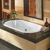 Jacuzzi DUE6636WCR4IH Oyster Duetta 16 Jet 6636 Whirlpool with Illumatherapy   DUE6636WCR4IH