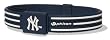 PHI-TEN MLB Authentic Bracelet, New York Yankees, Medium (6.75 Inches)