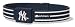 PHI-TEN MLB Authentic Bracelet, New York Yankees, Medium (6.75 Inches)