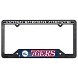 Philadelphia 76ers Plastic License Plate Frame