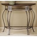 Monticello Console Table with Wood Top
