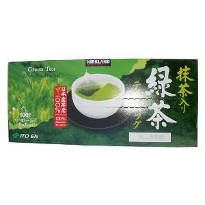 31oD5V4uaBL. SL500 AA300  Kirkland Signature Ito En Matcha Blend, 100% Japanese Green Tea Leaves, 100 Tea Bags