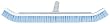 Nylon Maintenance Brush - 24" Curved Brush for Swimming Pools