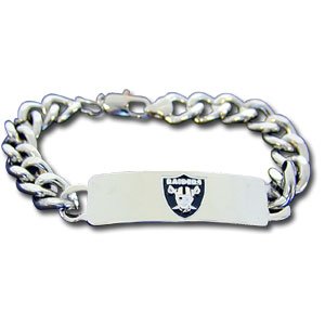 NFL Football ID Bracelet - Oakland Raiders