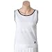 Women's Prince Competition Seamless Tank - White/Black