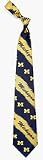 Michigan Wolverines Woven 2 All Silk Adult Tie From Eagle Wings