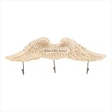 Angel Wings Wall Hook Plaque