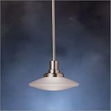 Kichler 2655NI Structures Indoor 1 Light Halogen Brushed Nickel Mini Pendant
