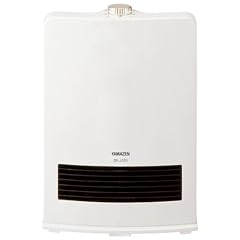 山善(YAMAZEN) セラミックヒーター(1200W/600W 2段階切替) ホワイト DF-J121(W)