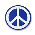 Peace 5" Bumper Sticker Decal