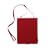Simplism Leather Collection Shoulder Leather Case for iPad Deep Red
