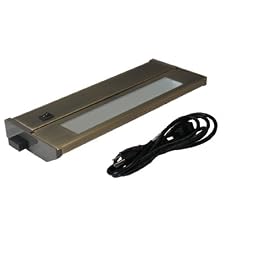 American Lighting 043T-10P-BR Fluorescent Under Cabinet Lighting, Bronze, 10-Inch by American Lighting