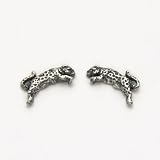 Small Jumping Jaguar Earrings