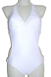 Marina West Solid White Monokini Swimsuit, Bikini, Two Piece, One Piece