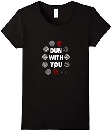 Women's Fans Pilot Lover Gift, Dun With You Shirt Twenty one T-Shirt Small Black