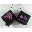 Supergirl - Hanging Auto, Car, Truck Fuzzy Dice Ornament