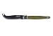 Laguiole Set of Two Cheese Knives Olive