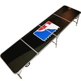 BPONG 8-Foot, Portable Beer Pong Table - Black