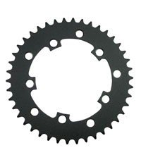 Action SS 46t Chainring 1/8 3mm 110/130 Alloy Black