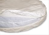 petLINENS Dog Bed Waterproof/breathable Dog Bed Liner - 32x6 Round Cushion Saver