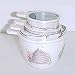 Pfaltzgraff Naturewood Set of 4 Measureing Cups- 1/4, 1/3, 1/2, & 1cup