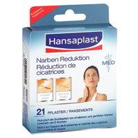 Hansaplast MED Narben Reduktion Pflaster, 21 St
