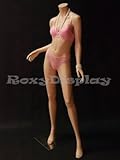 (MD-A2BF) Headless Female Mannequin Flesh Tone Fiber Glass