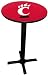 Cincinnati Bearcats Pub Table with Black Commercial Base
