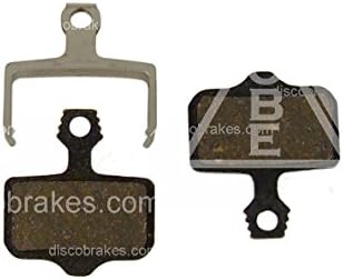 Ceramic Disc Brake Pads Compatible with SRAM Avid 2 Piece Caliper: Level Stealth 2-Piston, S-300 RED Force Rival Apex S-900 Aero, Level T TL TLM ULT Base, Elixir 1 3 5 7 9 R & CR, X0 XX WC