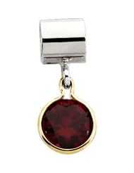 January Birthstone Dangle for Pandora, and most 3mm Bracelets