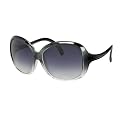 Women's Mossimo® Rounded Sunglasses - Black/ Clear