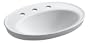 Kohler K-2075-8-0 Serif Self-Rimming Lavatory (White)