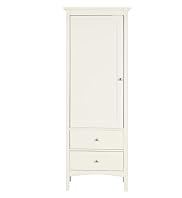 Hastings Ivory Single Wardrobe