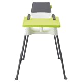 Beaba Seaty Highchair White, Grey and Green