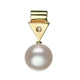 Baroness White 9-10mm AA Freshwater Pearl Pendant
