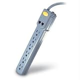 KENSINGTON COMPUTER SURGE SUPPRESSOR - EXTERNAL - 6 X POWER 3-POLE - CRAY K62134US