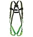 Miller E850DQC Blue Universal Vest-Style Body Harness - Duraflex Webbing - 612230-15562 [PRICE is per EACH]