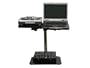 Odyssey LUNISPDB L-Evation Universal Laptop / Gear And Pioneer Cdj-100 Plate Stand With Double Arm Package