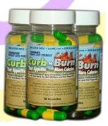 Curb N Burn - (Buy 2, Get 1 Free) NEW Superior Appetite Suppressant Supplement. Shed Pounds Now!!!