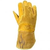 BLACK STALLION BSX® MIG Welding Gloves - Gold - XL