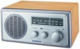Wooden Cabinet Table-Top Radio