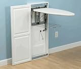 StowAway Unfinished Wood Cabinet Ironing Board (Unfinished wood) (43.50H x 17.75W x 5.88D)