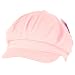 New Unisex Cotton Washed Newsboy Gatsby Driving Hat Cap Pink