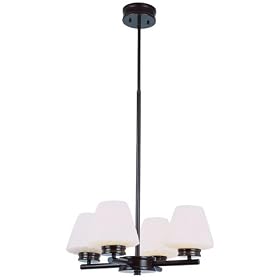 Contemporary Culture 4-light Chandelier