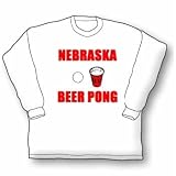 Nebraska Beer Pong Long Sleeve T-Shirt