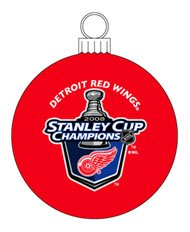 Detroit Red Wings 2008 STANLEY CUP CHAMPS Christmas ORNAMENT