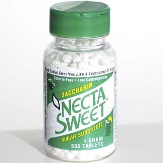 3 pack 1 grain 500 saccharin tablets